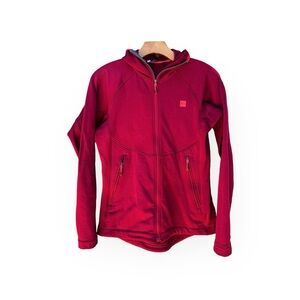 Beautiful MEC zipup ladies size small in excellent condition.